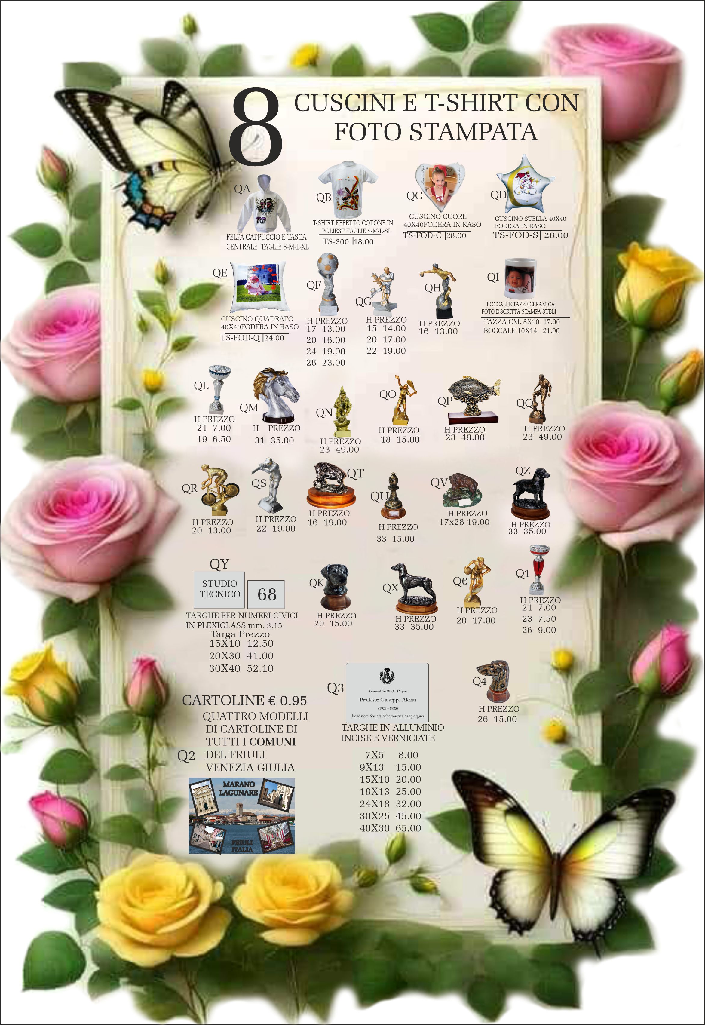 Orologeria Coppe Targhe BASELLO